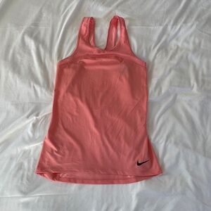 Nike Pro Hypercool Salmon Pink Tank Top Size M